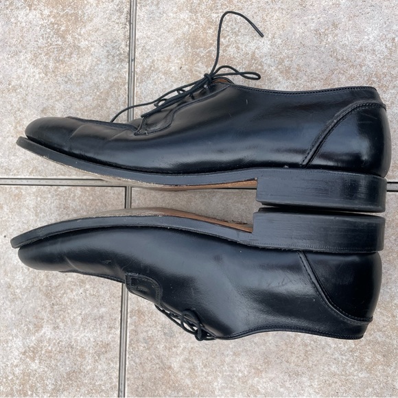 Allen Edmonds Hancock Leather Lace Up Dress Shoes Black Mens - Picture 13 of 15